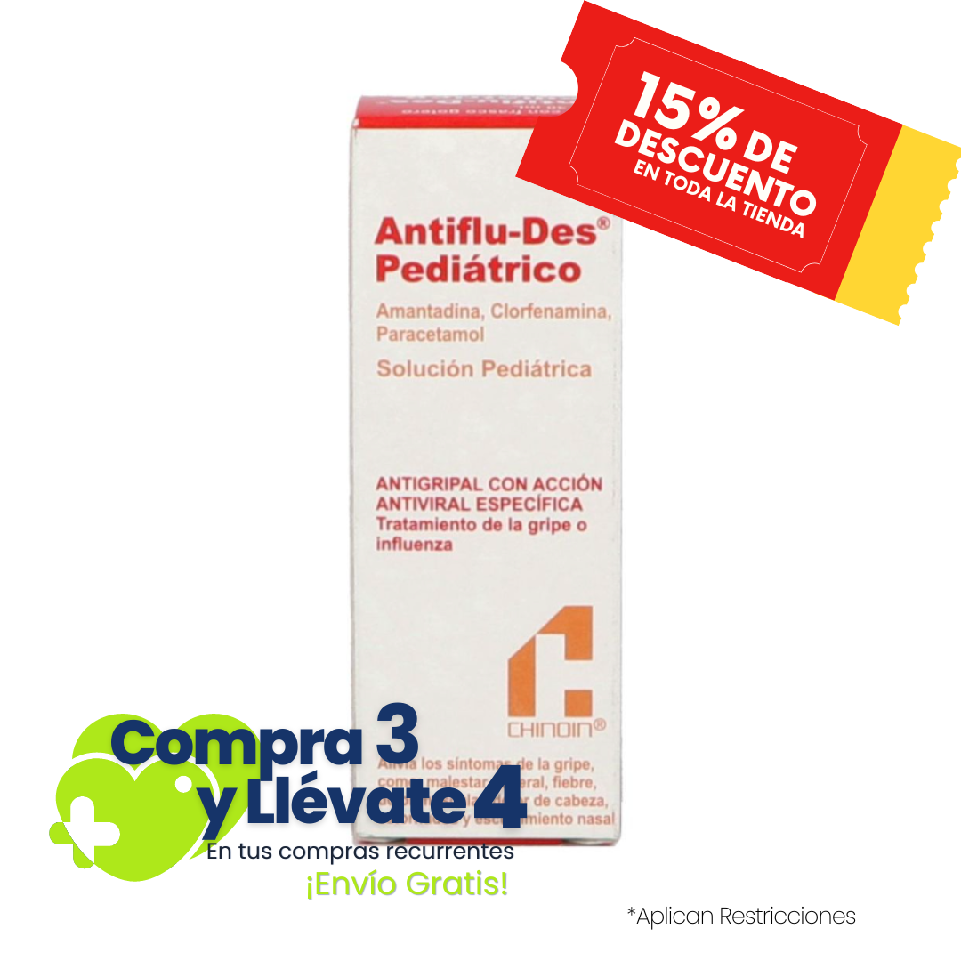 ANTIFLU-DES PEDIATRICO (30ML .SOL.)